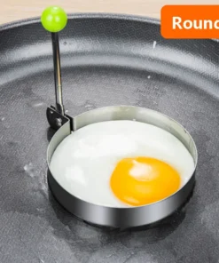 New Stainless Steel Fried Egg Mold Heart Pancake Maker Breakfast Baking Omelette Rings Cooking Tools Kitchen Accessories Gadget