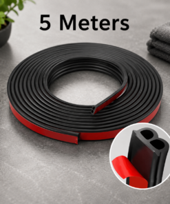 Car Door Seal Strips Sticker Weatherstrip Rubber B Shape Door Seals Sound Insulation Auto Door Sealant Automobiles Accessories