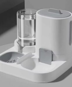 Feeder - Dual-purpose Drinking and Feeding Unit - Convenient, Simple, Large Capacity -Suitable for Small and Medium Dogs and cat