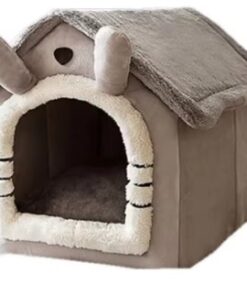Thickened Pet Warm House Cat And Dog House Winter Warm Universal For All Seasons Detachable And Washable Cute New Comfortable